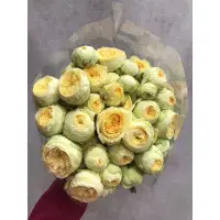 Кустовые розы "Пиони Баблз" с доставкой по Киеву. 