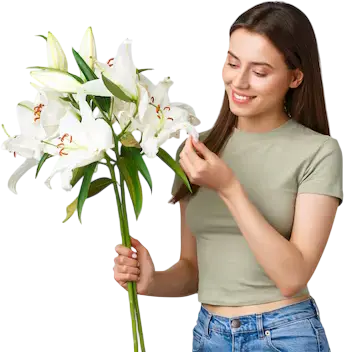 Купить лилии Киев — заказать букет лилий в Flower Market с доставкой Доставка лилий Киев — купить свежий букет лилий с доставкой